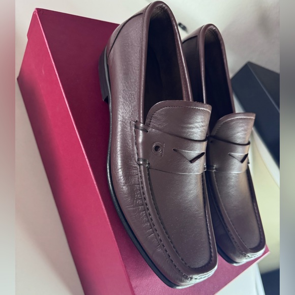 Salvatore Ferragamo Sam Penny loafers Gancini logo size 7 - Picture 4 of 14